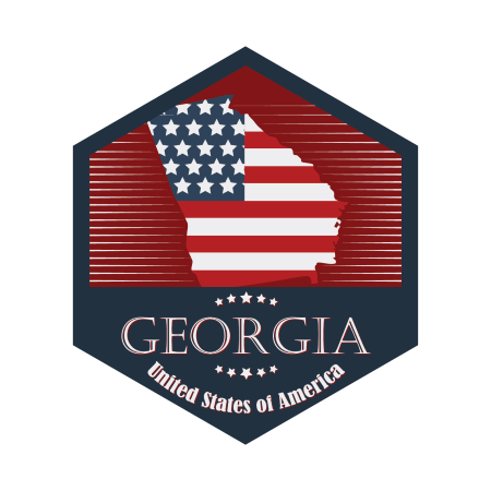Georgia's map